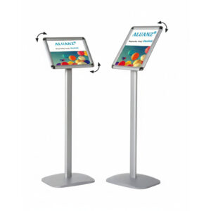 Informatiestandaard met vaste hoogte - zilver