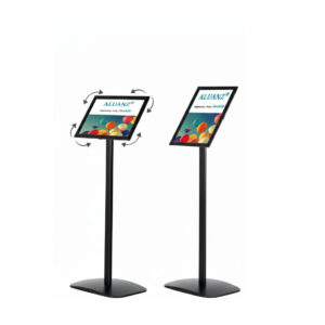 Informatiestandaard met vaste hoogte - zwart